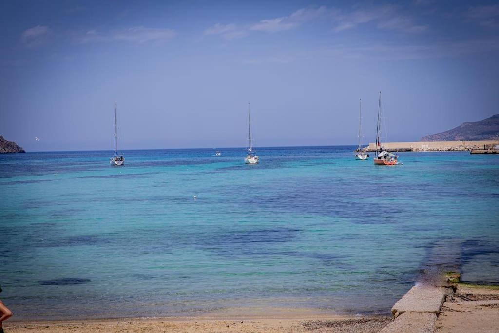 Villa La Perla Della Praia Favignana Exterior foto